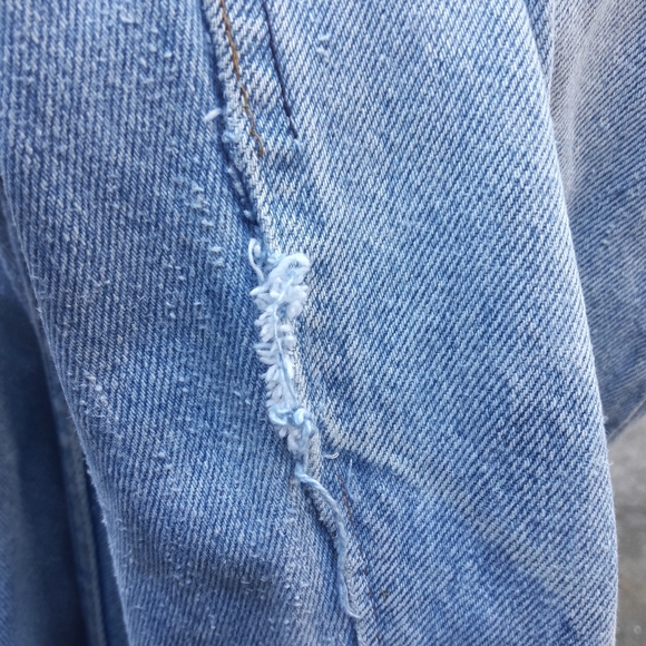 VINTAGE Levis Jeans Red Tag Cotton Frayed Edges - Picture 6 of 16